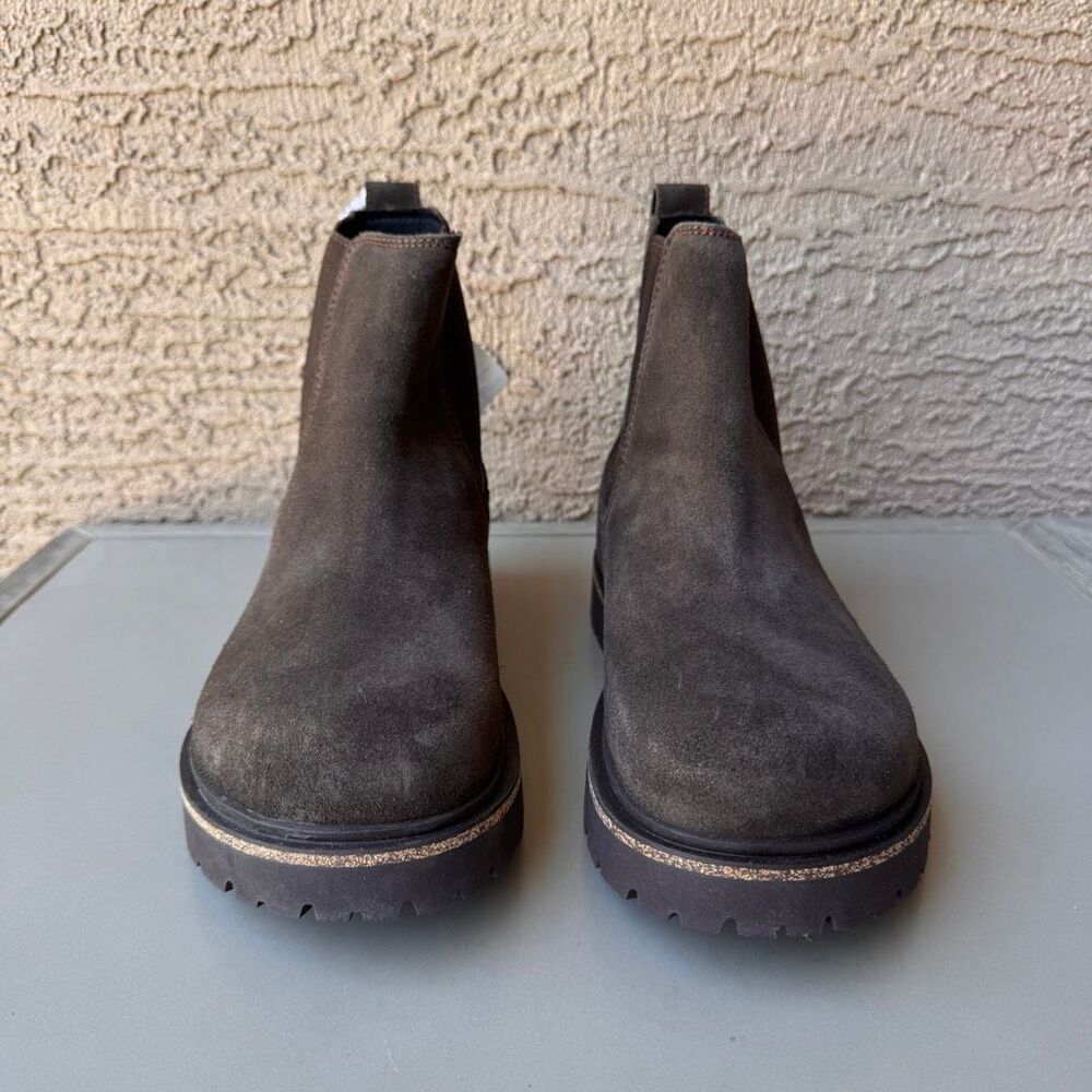 NEW Birkenstock Highwood Slip On Boots Womens 41EU/10US Ankle Mocca Brown Suede - Picture 2 of 13